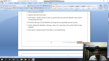 Compiler lab Experiment 2:symbol Table