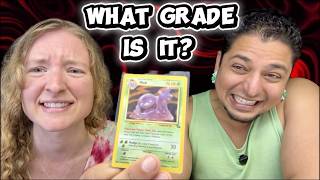 Pokemon Challenge: What Grade Is It? - Episode 12 - Vintage Muk Fossil Set #pokemoncards