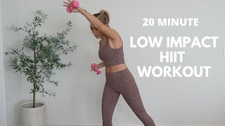 LOW IMPACT HIIT WORKOUT- 20 Minutes
