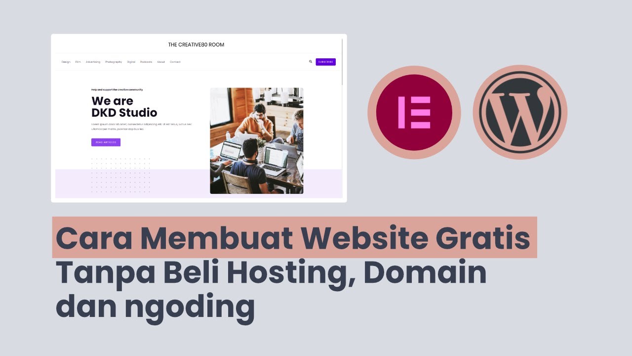 Cara Membuat Website Gratis Tanpa Beli Hosting dan Domain