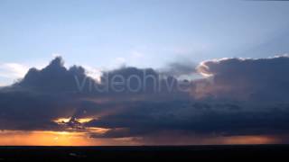 Stock Footage - Dark Clouds Sunset | VideoHive