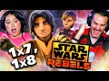 STAR WARS: REBELS Season 1 Eps 7 &amp; 8 Reaction! | First Time Watch