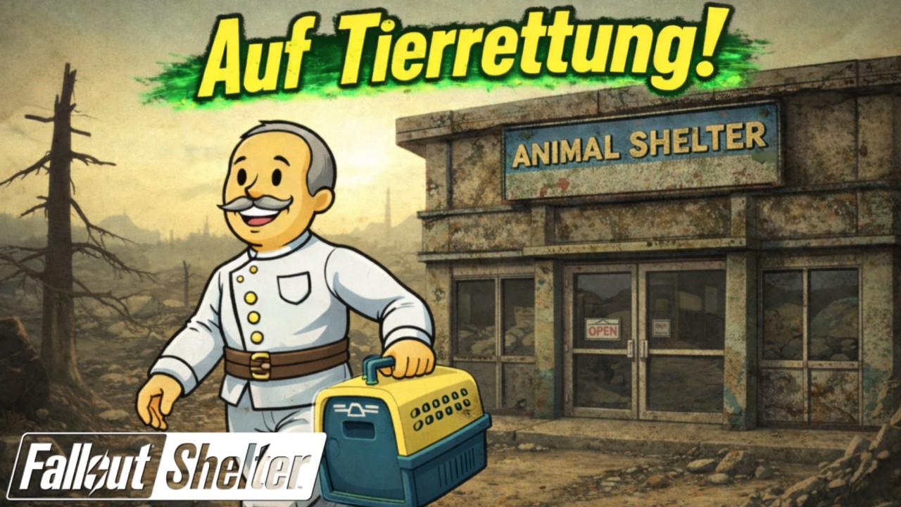 WELCHES TIER HABEN WIR GERETTET? | Folge 8 | Fallout Shelter (Community)