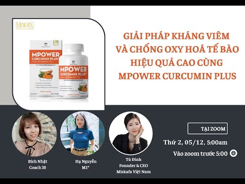 Video Giải pháp nào Hiệu quả cho kháng viêm, chống oxy hóa... - youtube