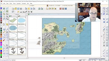 Elfland Overland Mapping Tutorial Part 1 Land and Mountains