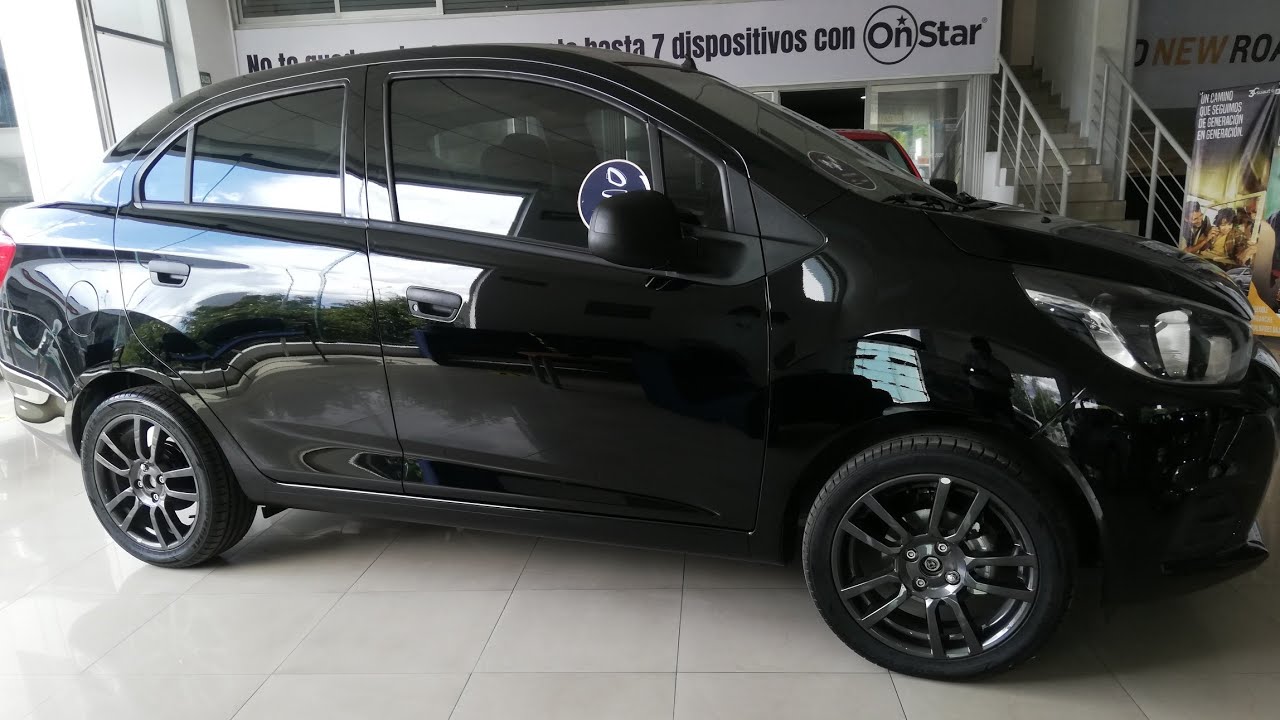 CHEVROLET BEAT SEDAN, NEGRO PERSONALIZADO, EL MAS ACCESIBLE DEL MERCADO