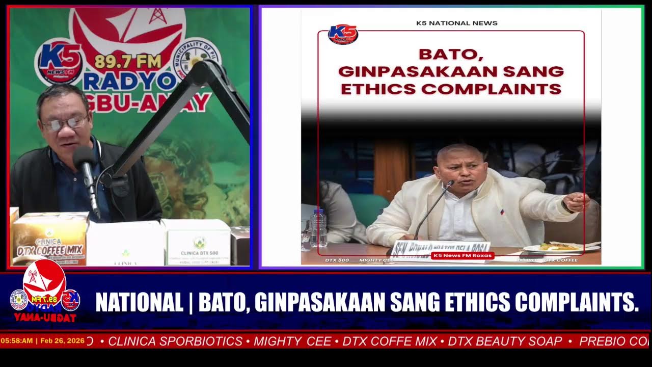 TOP OF THE HOUR NEWS with Gae Aligaen | February 26, 2026