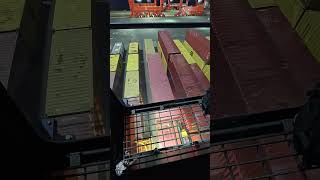 Operating the 4 High straddle carrier and Talking about flight school #fypシ #heavyequipment