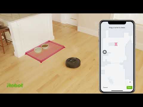 Stays in bounds with Keep Out | Roomba® i-series| iRobot® - YouTube