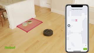 Stays in bounds with Keep Out | Roomba® i-series| iRobot® - YouTube