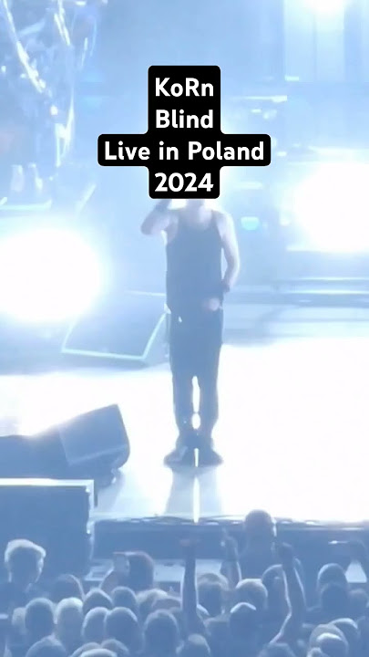 🎸🔥KORN - Blind ■■#Live in Poland #2024 @🔥🤟 #metal #numetal #concert #music #Korn
