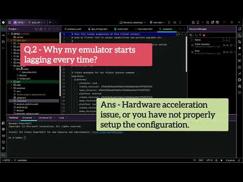 Flutter Slow? You’re Making This BIG Mistake #flutter #androidstudio #bugs  #android #developer