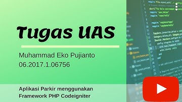 Tugas UAS - Pemrograman Framework ASP.NET (diganti Codeigniter)