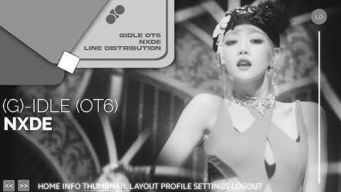 (G)-IDLE OT6 - NXDE LINE DISTRIBUTION || HOW WOULD