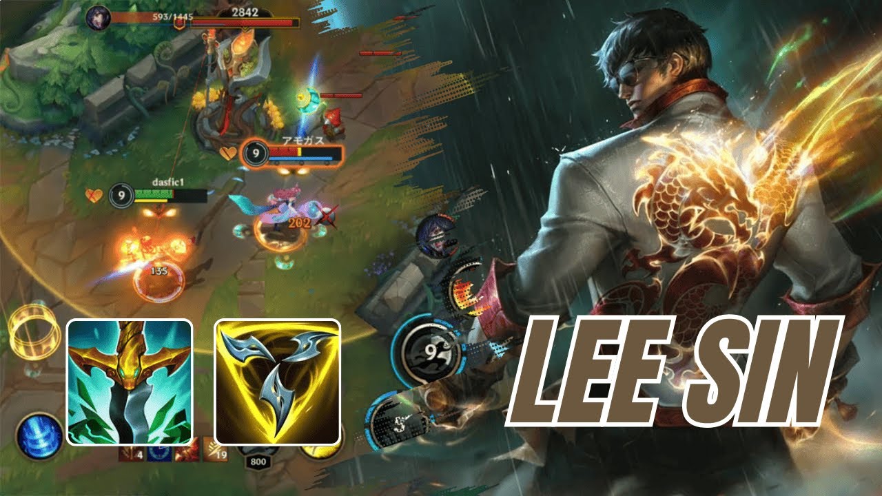 WILD RIFT - S - TIER LEE SIN JUNGLE RANKED GAMEPLAY SEASON 16