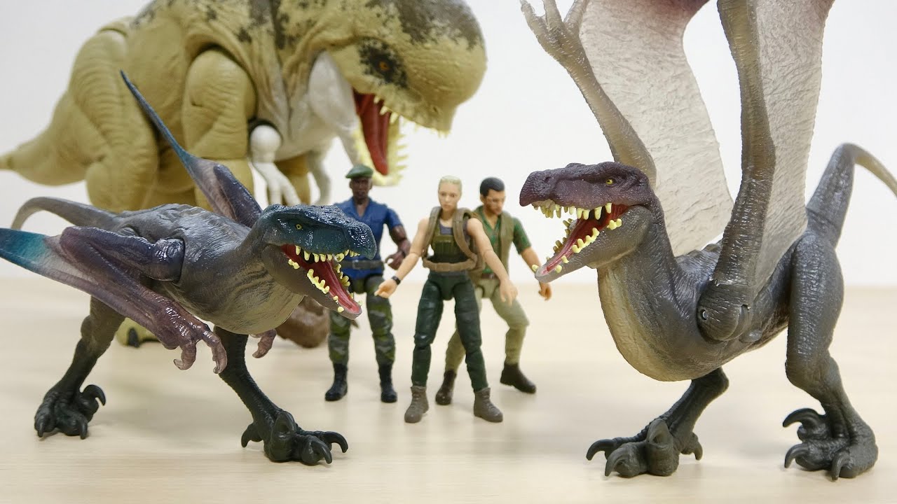 待望のハイブリッド恐竜!ミュータドンのフィギュア登場! マテル