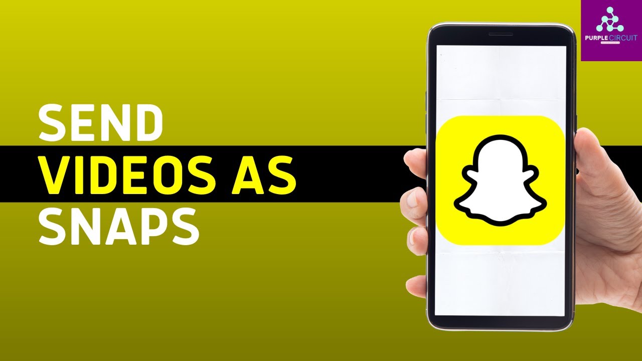 How to Send Videos from Camera Roll as Snaps on Snapchat (2024) - YouTube