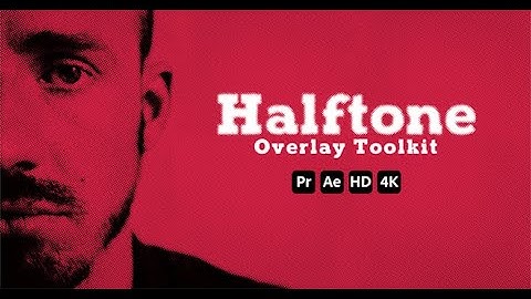 Halftone Overlay Toolkit | After Effects template - Envato elements