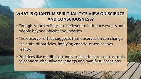 What Is Quantum Spirituality