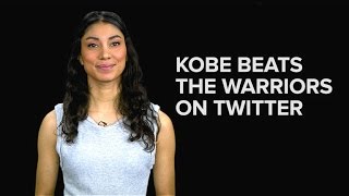 Kobe beats the Warriors... on Twitter