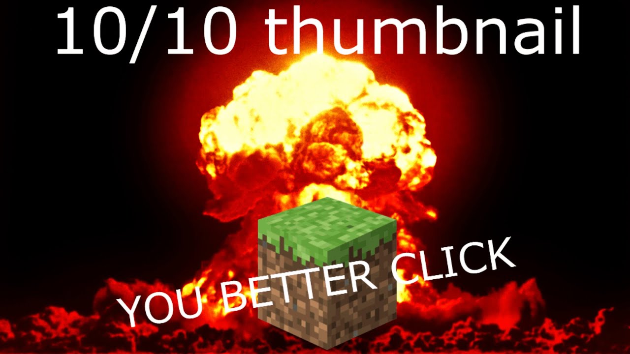 minecraft but everything explodes (i gave up) - YouTube