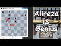 Alireza firouzja plays a genius move against magnus carlsen