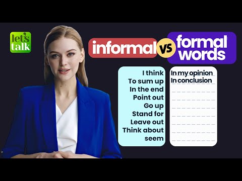 Video: Este șeful un cuvânt formal?
