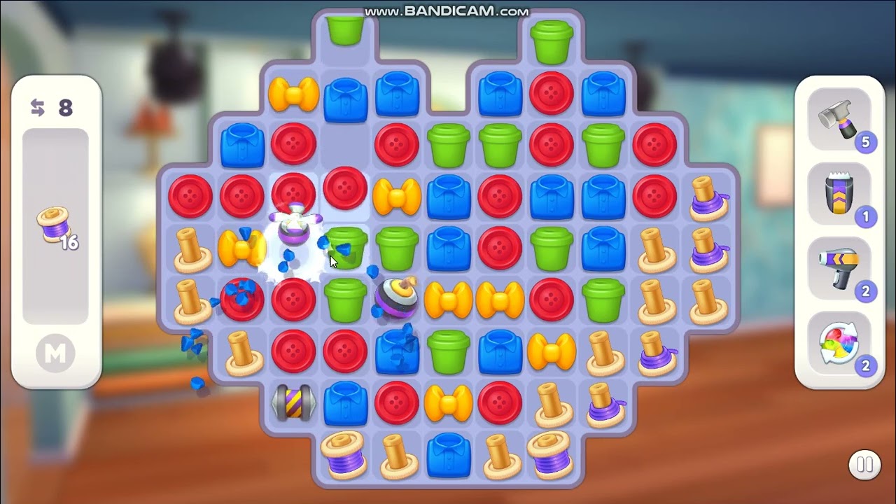 Makeover Match - Swap & Style level 253 no power-ups