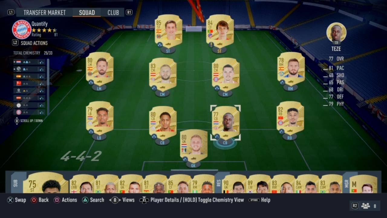 FIFA 23 The Most Overpowered Under 10k Meta Team Squad Builder