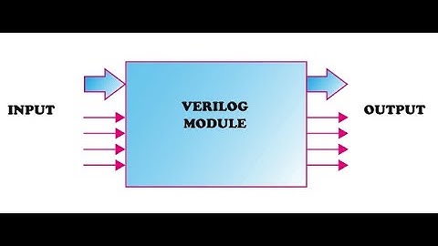Verilog Module introduction: Part 1