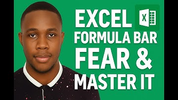 Introduction to the Formula Bar in Excel