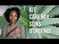 Traitement de la peau avec aloe vera care box