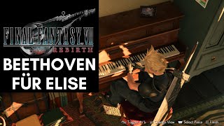 Cloud plays Beethoven Für Elise - Final Fantasy VII Rebirth