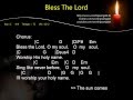Matt Redman - Bless the Lord (D)