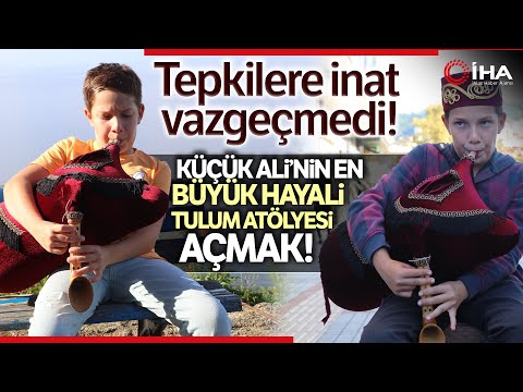 Kendi Çabalarıyla Tulum Çalmayı Öğrendi, Şimdi Okul Harçlığını Çıkartıyor