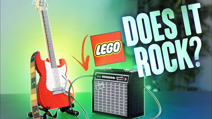 LEGO MOC Taylor Acoustic Guitar by Brick_Sim