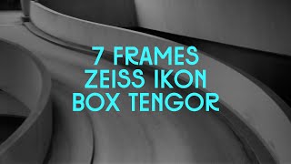 ZEISS IKON box camera | KODAK Tri-X | 7 Frames