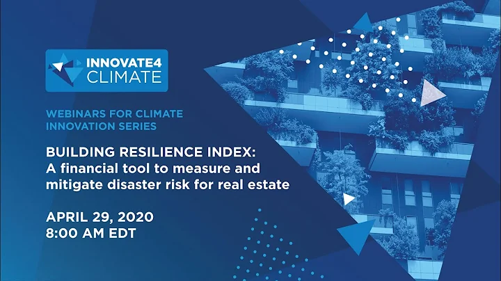 Building Resilience Index: A financial tool to measure and mitigate disaster risk for real estate