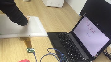 Test for 17 inch touch foil on Windows computer