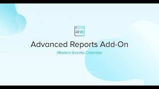 modern events calendar advanced reports addon