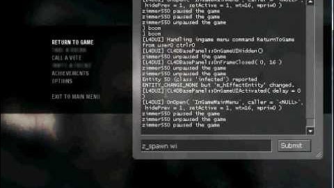Left 4 Dead Pc Cheats