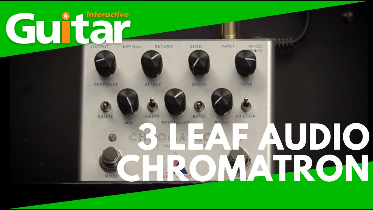 3 LEAF AUDIO CHROMATRON ベースエフェクター 3 Leaf Audio Chromatron Envelope Filter Pedal | Review - YouTube