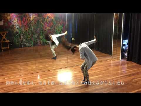 バブリーダンス【解説文字付】イントロ～１回目サビ/スロー・背面・鏡越し/ダンシング・ヒーロー＜忘年会・新年会・結婚式余興＞簡単アレンジver.