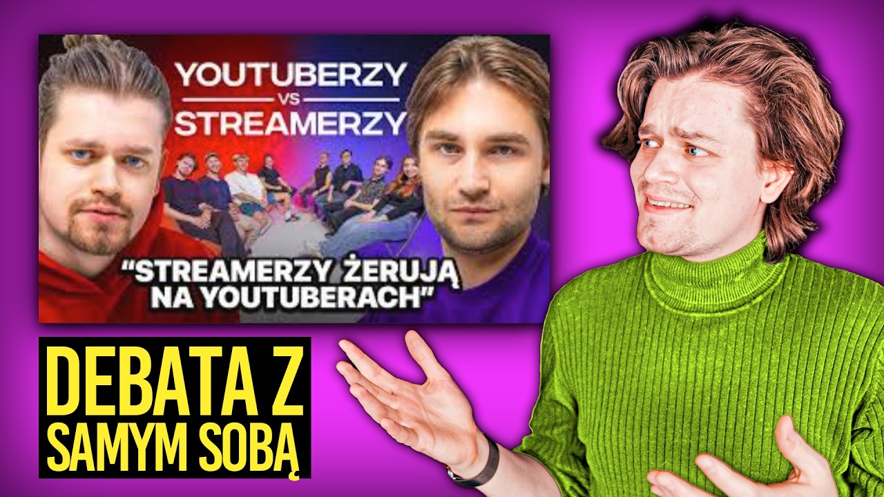 AWIĘC OGLĄDA DEBATĘ TWITCH VS YOUTUBE