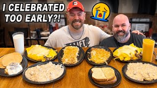 I Celebrated Too Early?? Dawn's 'Big Ben' Breakfast Challenge in Colon, Michigan!!