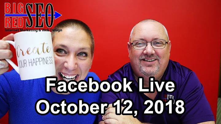 La meilleure émission Facebook Live SEO d'Omaha - 12 octobre 2018