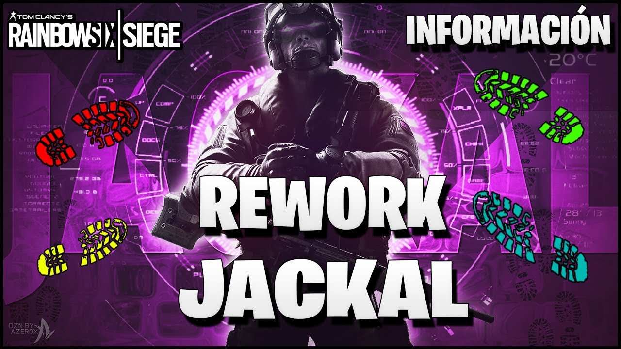 PRIMER REWORK a JACKAL | Ember Rise | Caramelo Rainbow Six Siege ...