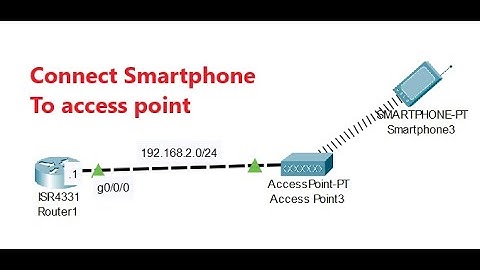 How to Connect Smartphone to Access Point in Packet Tracer