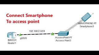 How to Connect Smartphone to Access Point in Packet Tracer screenshot 5