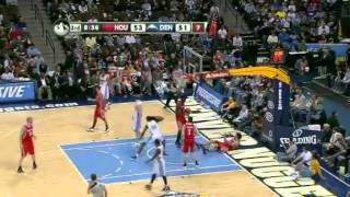 NBA CIRCLE - Houston Rockets Vs Denver Nuggets Highlights April 15, 2012